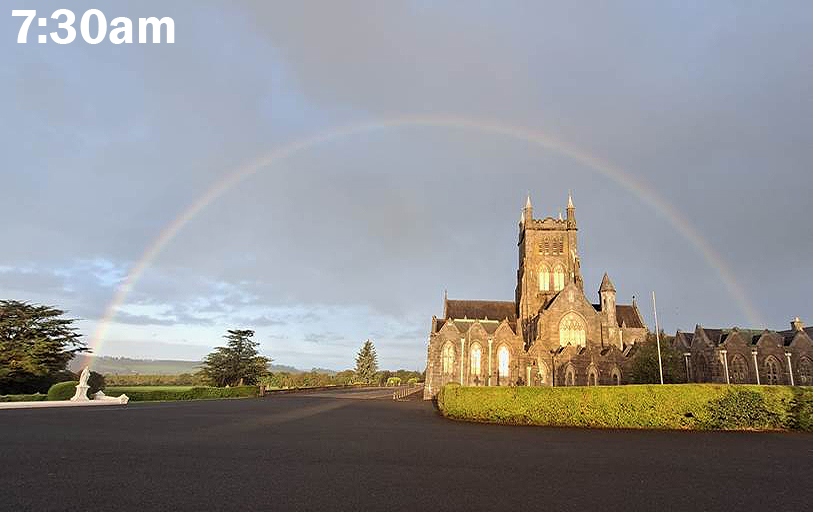 Mount Melleray Abbey at 7:30 a.m.